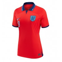 Koszulka piłkarska Anglia Harry Kane #9 Strój wyjazdowy dla kobiety MŚ 2022 tanio Krótki Rękaw